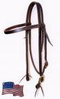Berlin Custom Leather Browband Headstall