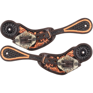 Showman Ladie's Gunsmoke Spur Strap