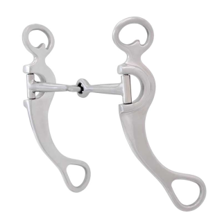 MEtalab ALUMINUM SHANK SNAFFLE BIT