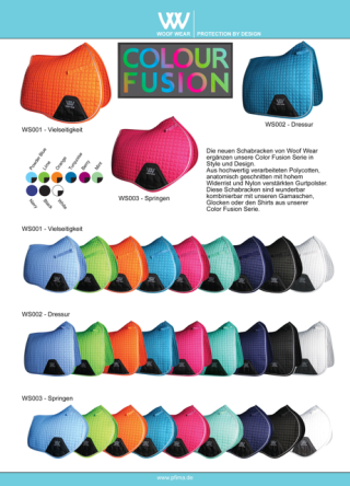 Woof Wear VS-Schabracke Colour Fusion