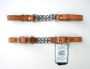 Berlin Custom Leather Double Curb Chain