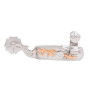 Metalab JOSIANE GAUTHIER YOUTH SPUR WITH COPPER TRIM & CRYSTAL STONE